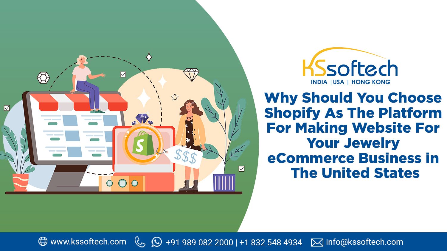 Why should you choose Shopify as the platform for making website for your Jewelry eCommerce Business in the United States