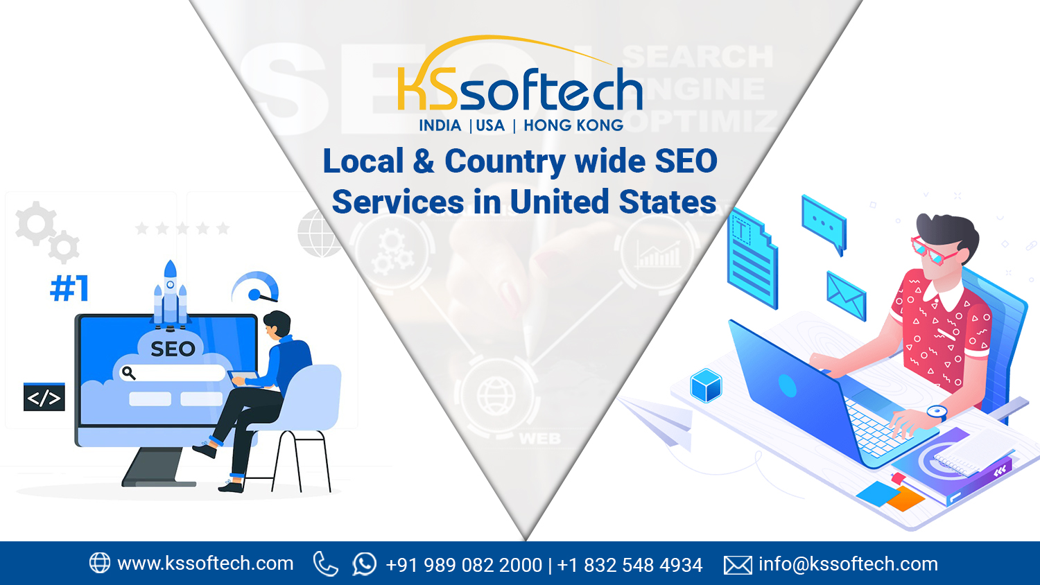 Local and Country wide SEO services in the United States from KS Softech