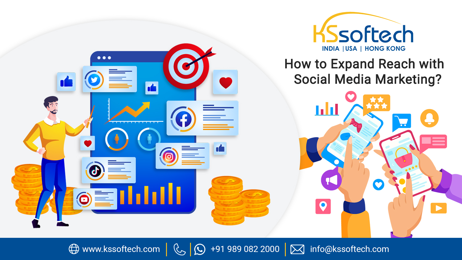 How to expand reach with social media marketing?